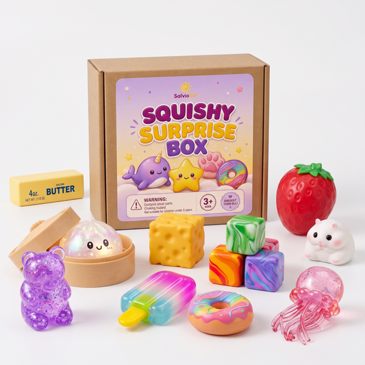 Squishy Surprise Box - мистериозни кутии с много изненади