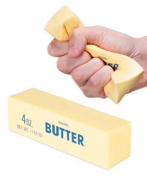 Butter Squishy MEGA XL (25 см) – Гигантско Масло от Мемори Пяна