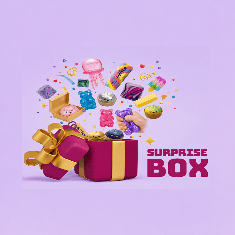 Squishy Surprise Box - мистериозни кутии с много изненади