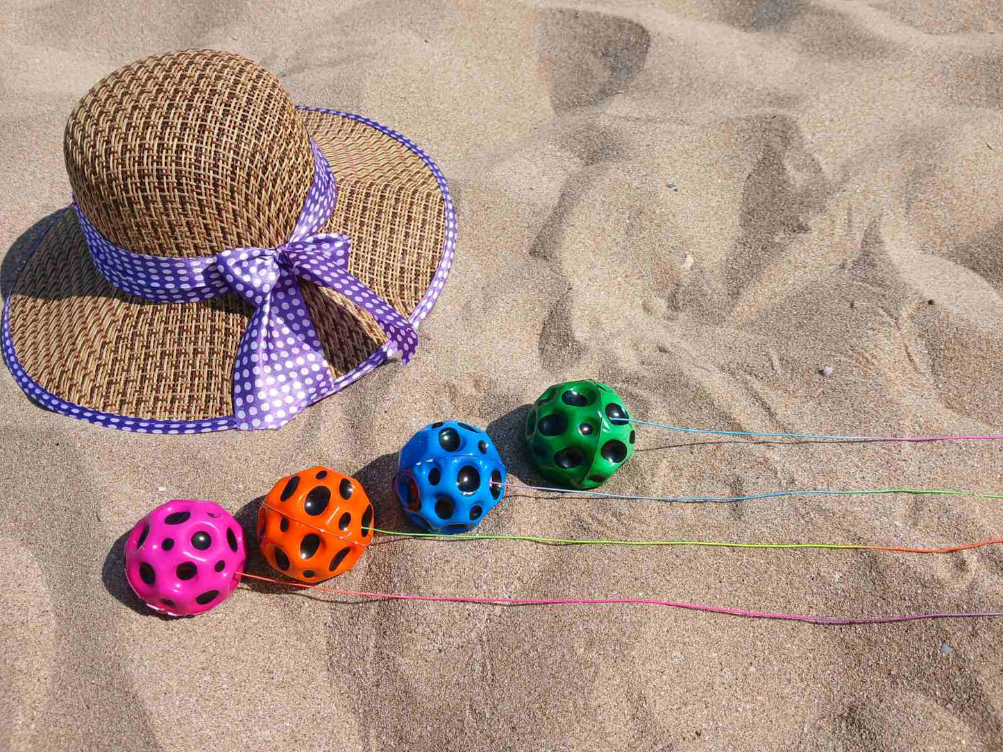 Skyball – комплект 3 бр. суперподскачащи топки с ластик