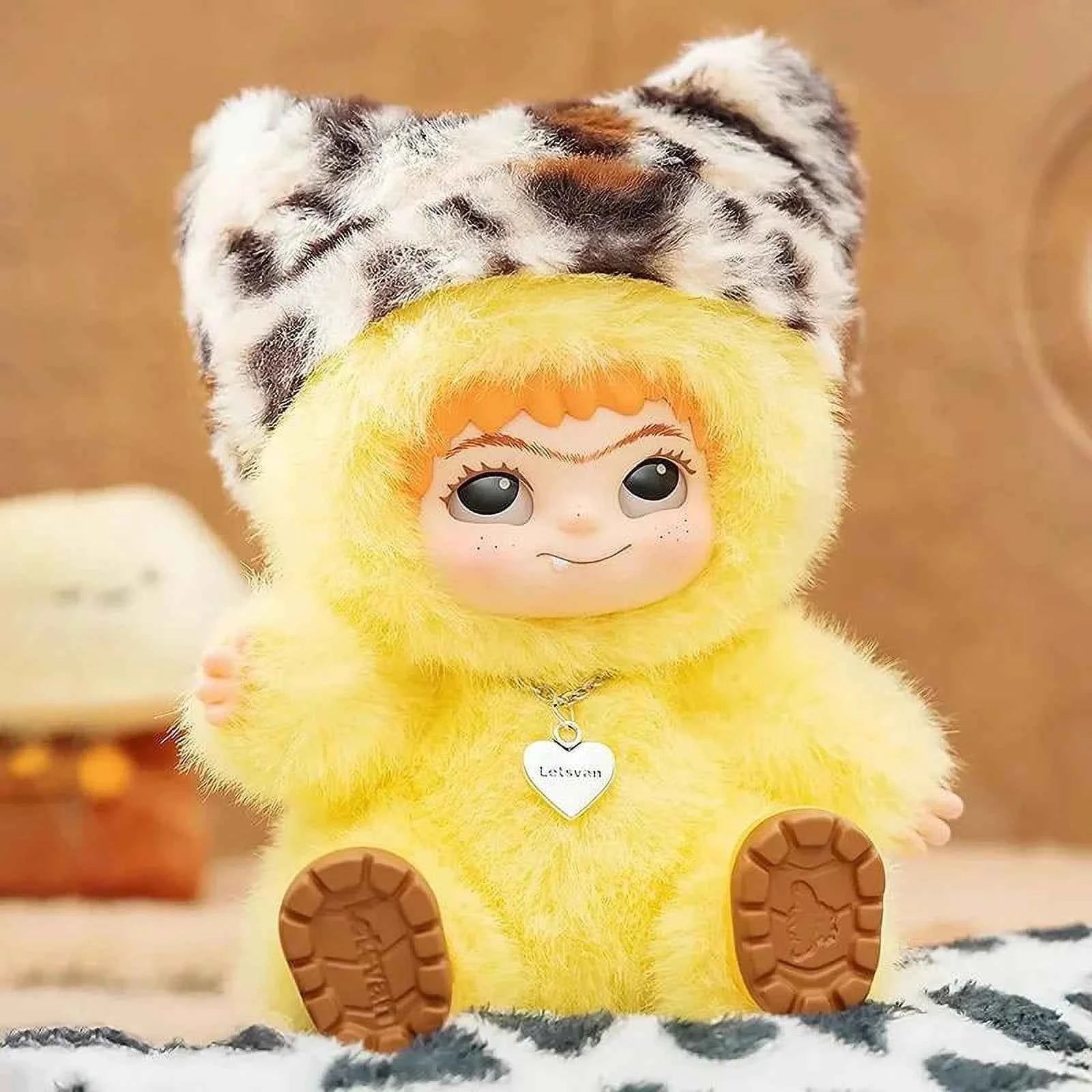 WAKUKU Fuzzy Trendy Fun Party Series Колекционерски фигурки в сляпа кутия