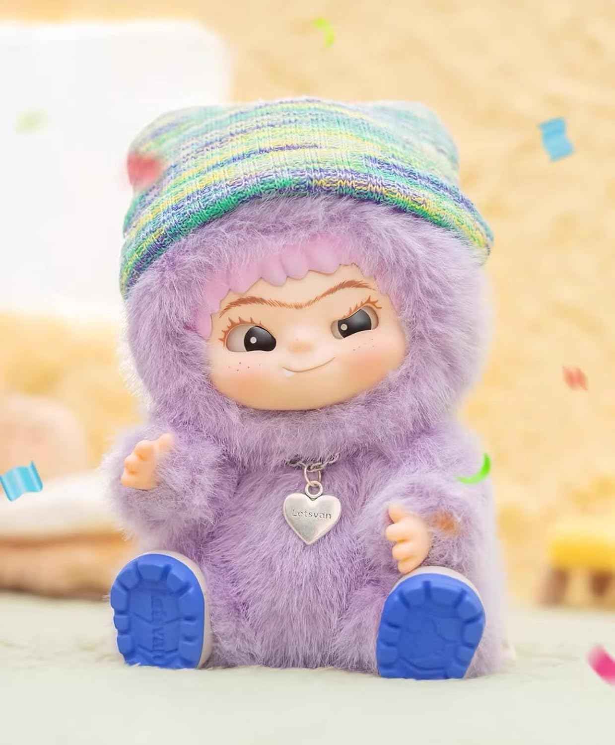 WAKUKU Fuzzy Trendy Fun Party Series Колекционерски фигурки в сляпа кутия
