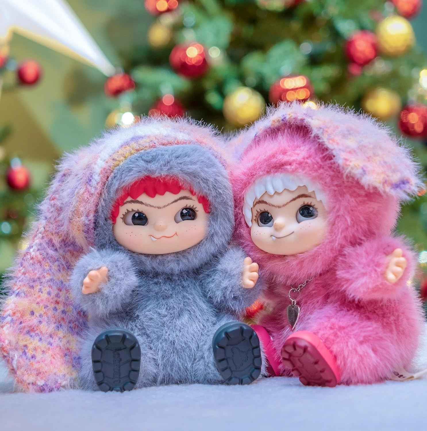 WAKUKU Fuzzy Trendy Fun Party Series Колекционерски фигурки в сляпа кутия